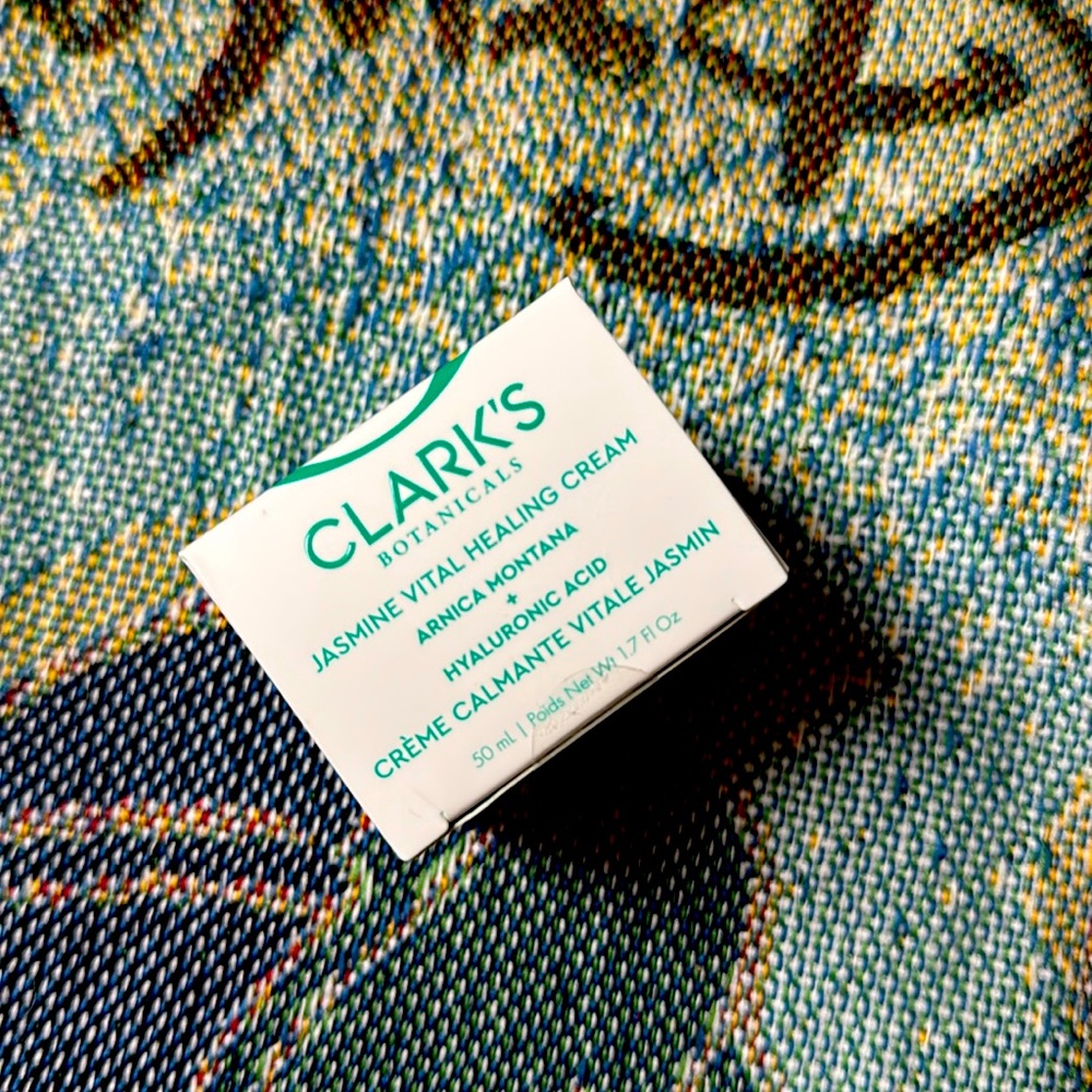 Clark’s botanicals jasmine vital healing cream with arnica + hyaluronic acid